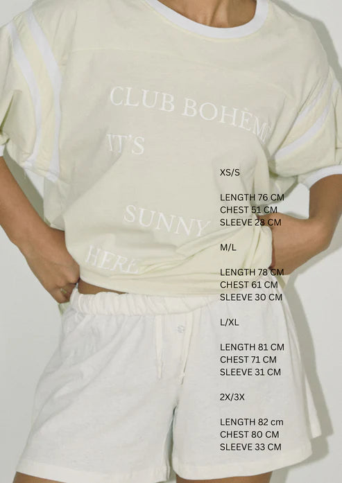 The Club Bohème Tee ~ ready to ship