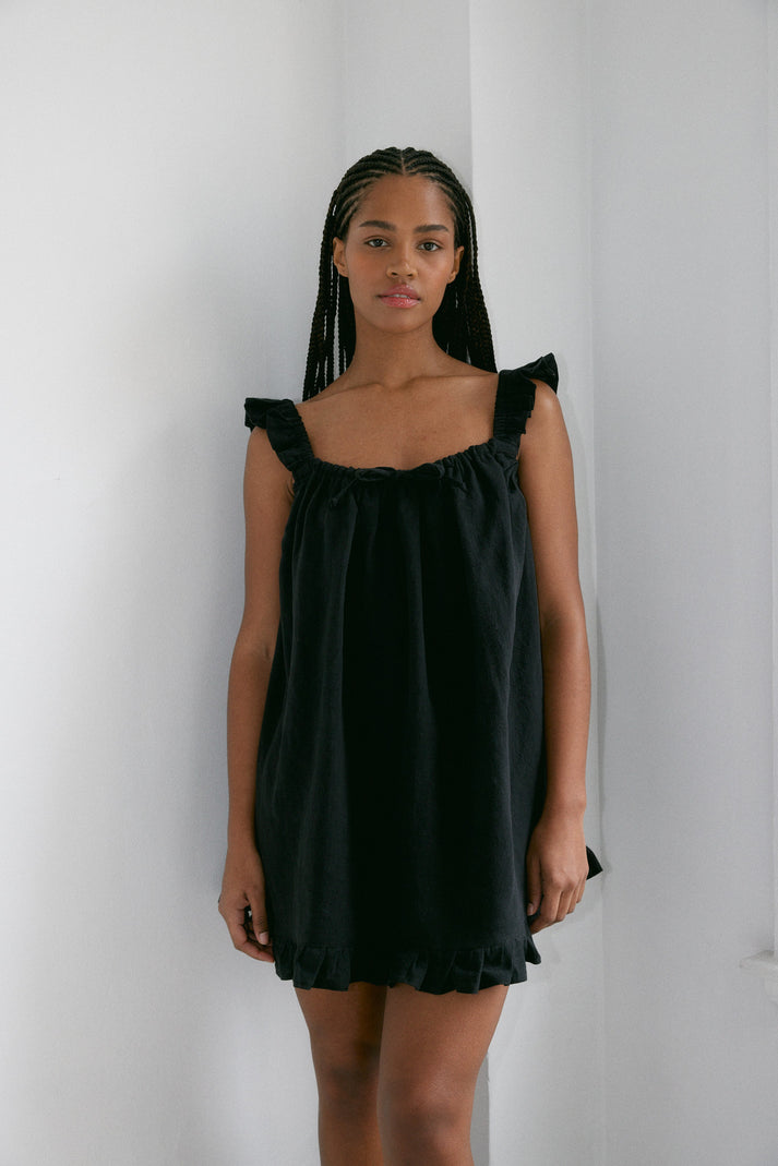 The Ruffle Mini Dress - Made to Order