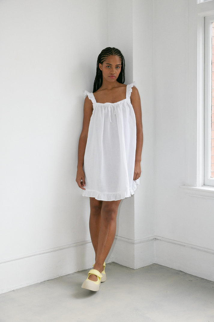 The Ruffle Mini Dress - Made to Order