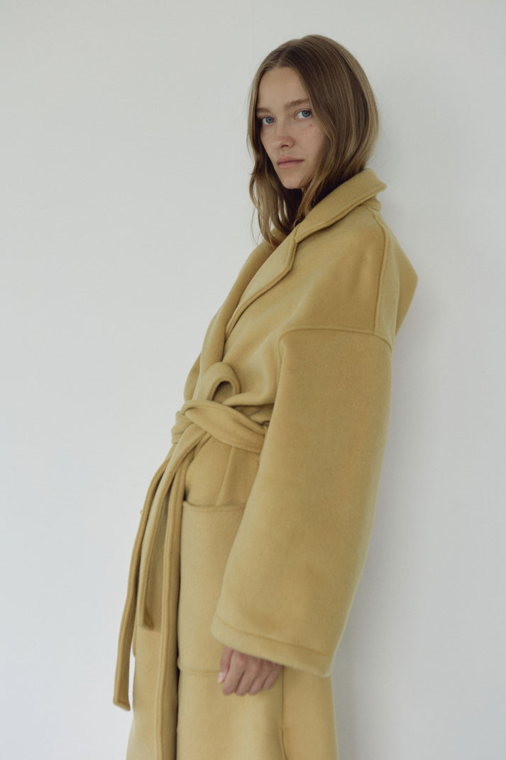 The Wool Wrap Coat - pre order