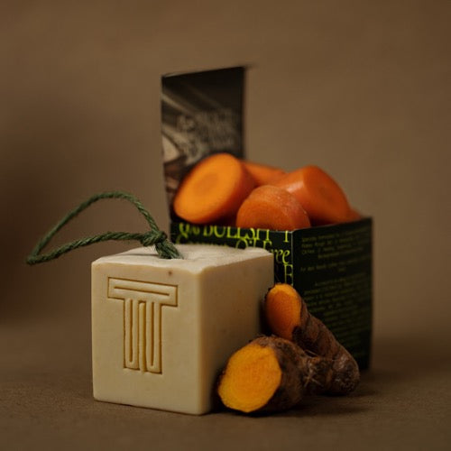 TERRA-TORY Fresh Carrot + Turmeric Soap Cube