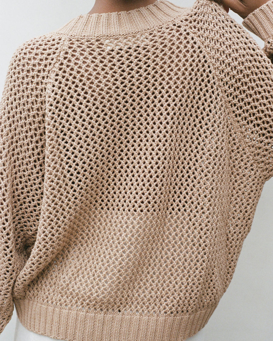 The Mesh 'Bomber' Cardigan