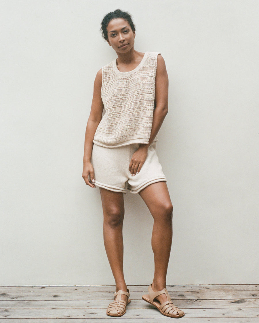 Knitted Textured Tank