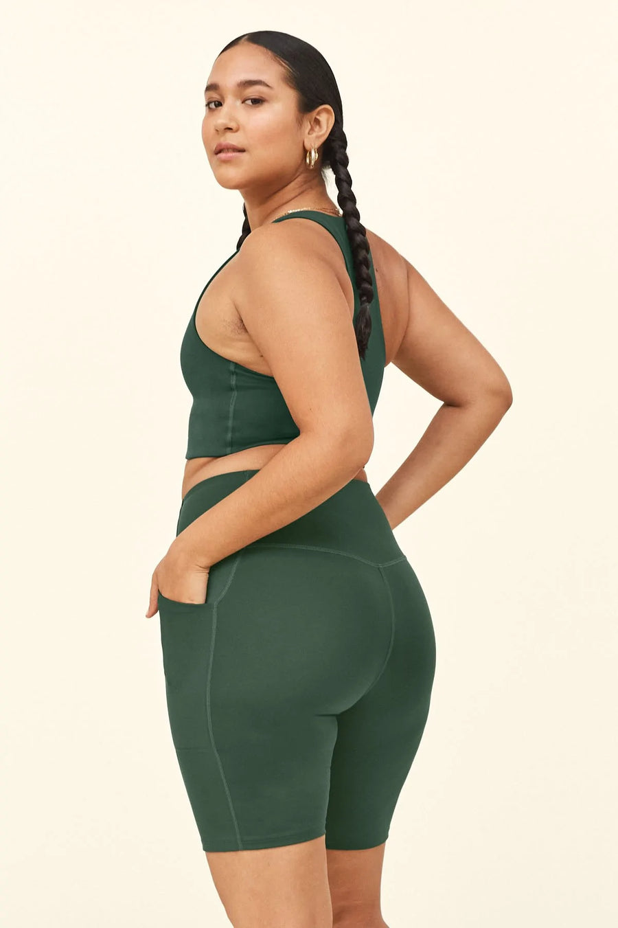 Girlfriend collective online bike shorts