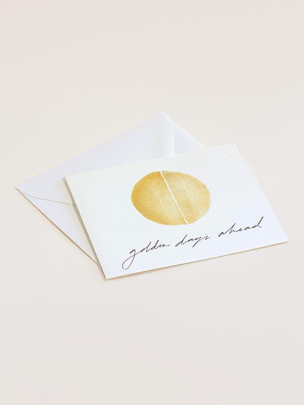 Golden Days Ahead Card