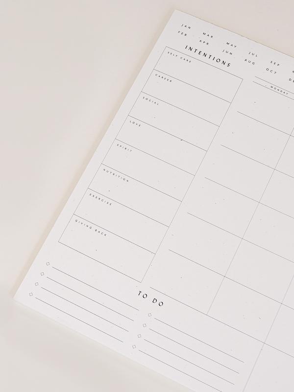 Monthly List Pad