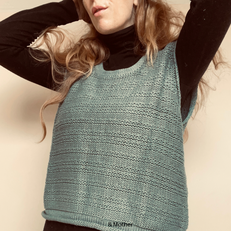 Knitted Textured Tank